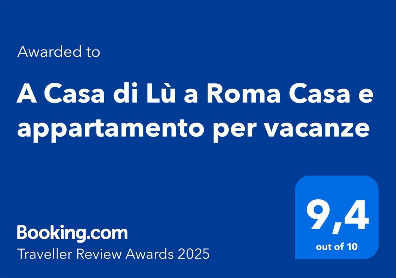 A Casa Di Lu A Roma Apartment Luaran gambar